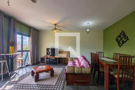 Sala de apartamento para alugar com 2 quartos, 98m² em Caiçara, Praia Grande