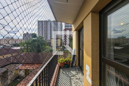 Sacada  de apartamento para alugar com 2 quartos, 98m² em Caiçara, Praia Grande
