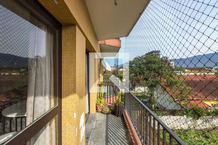 Sacada  de apartamento para alugar com 2 quartos, 98m² em Caiçara, Praia Grande