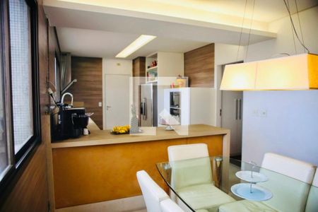 Sala/Cozinha de apartamento à venda com 3 quartos, 186m² em Tatuapé, São Paulo