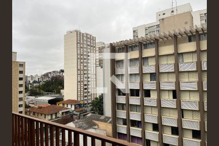 Apartamento para alugar com 25m², 1 quarto e sem vagaVaranda