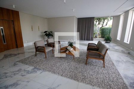 Apartamento para alugar com 477m², 4 quartos e 5 vagasHall social