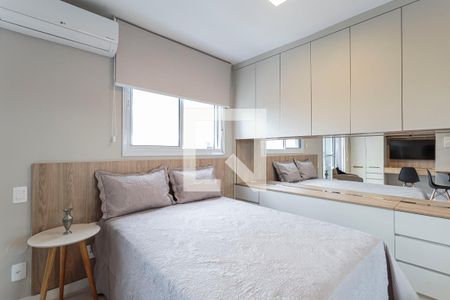 Sala/Quarto de kitnet/studio para alugar com 1 quarto, 28m² em Indianópolis, São Paulo