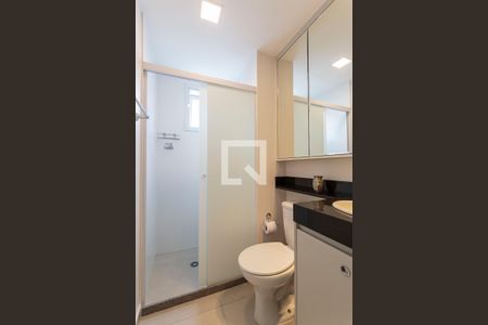 Studio para alugar com 28m², 1 quarto e sem vaga Studio para alugar com 28m², 1 quarto e sem vagaBanheiro