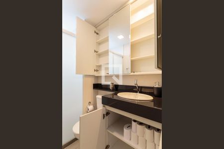 Studio para alugar com 28m², 1 quarto e sem vaga Studio para alugar com 28m², 1 quarto e sem vagaBanheiro - torneira