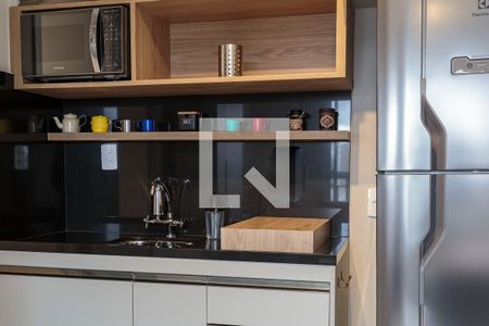 Studio para alugar com 28m², 1 quarto e sem vaga Studio para alugar com 28m², 1 quarto e sem vagaCozinha