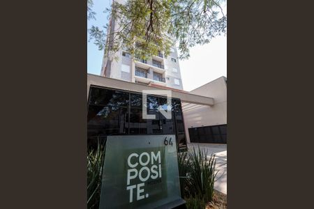 Studio para alugar com 28m², 1 quarto e sem vaga Studio para alugar com 28m², 1 quarto e sem vagaFachada