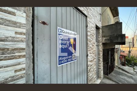Casa para alugar com 40m², 1 quarto e sem vagaFachada + Placa