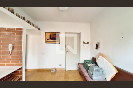 Sala de apartamento para alugar com 1 quarto, 59m² em Caiçara, Praia Grande
