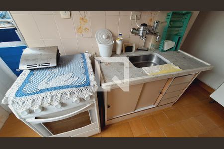 Apartamento para alugar com 59m², 1 quarto e 1 vagaDetalhe da cozinha
