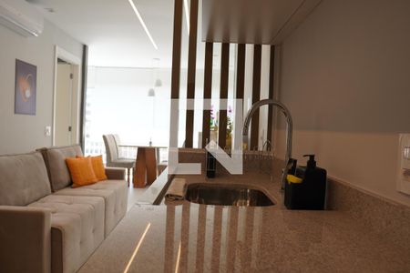 Apartamento à venda com 44m², 1 quarto e 1 vagaCozinha