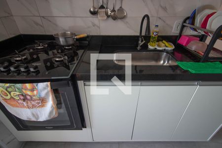 Cozinha e Área de Serviço de apartamento à venda com 2 quartos, 48m² em Parada Xv de Novembro, São Paulo