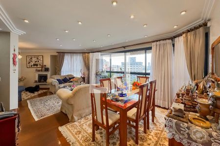 Sala de apartamento à venda com 3 quartos, 202m² em Chácara Klabin, São Paulo