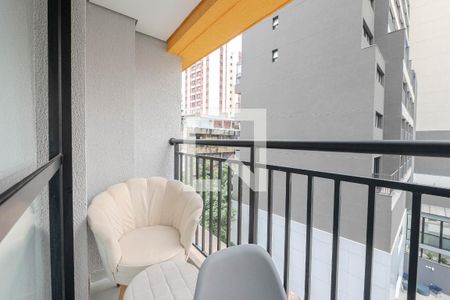 Studio para alugar com 25m², 1 quarto e sem vagaSacada