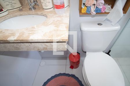 Casa para alugar com 80m², 2 quartos e 3 vagas Casa para alugar com 80m², 2 quartos e 3 vagasBanheiro da Suíte 1