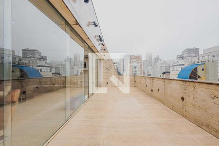 Varanda de apartamento para alugar com 3 quartos, 350m² em Cerqueira César, São Paulo