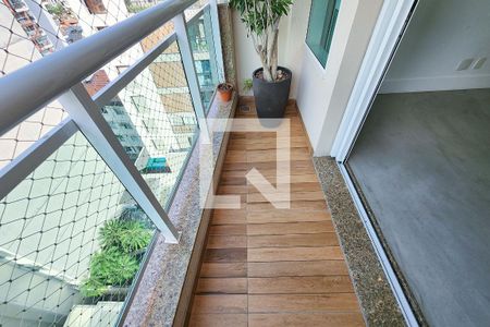 Sacada da Sala de apartamento para alugar com 3 quartos, 150m² em Botafogo, Rio de Janeiro