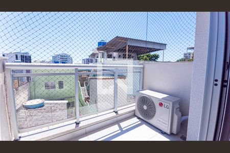 Varanda da Sala de apartamento para alugar com 2 quartos, 61m² em Todos Os Santos, Rio de Janeiro