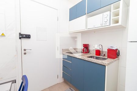 Studio para alugar com 25m², 1 quarto e sem vagaCozinha
