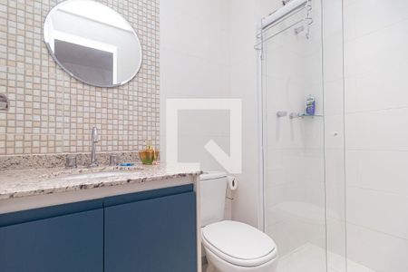 Banheiro de kitnet/studio para alugar com 1 quarto, 25m² em Bela Vista, São Paulo