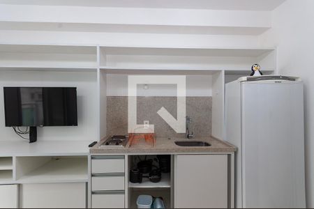 Studio para alugar com 33m², 1 quarto e 1 vaga Studio para alugar com 33m², 1 quarto e 1 vagaCozinha