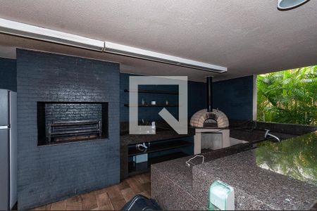 Studio para alugar com 33m², 1 quarto e 1 vaga Studio para alugar com 33m², 1 quarto e 1 vagaÁrea comum - Churrasqueira