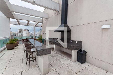Studio para alugar com 33m², 1 quarto e 1 vaga Studio para alugar com 33m², 1 quarto e 1 vagaÁrea comum - Churrasqueira Roof top