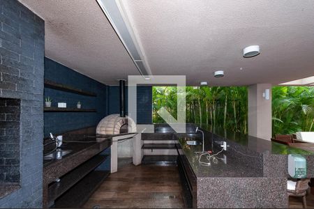 Studio para alugar com 33m², 1 quarto e 1 vaga Studio para alugar com 33m², 1 quarto e 1 vagaÁrea comum - Churrasqueira
