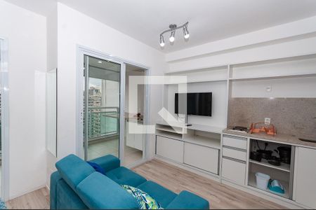 Sala de kitnet/studio para alugar com 1 quarto, 33m² em Barra Funda, São Paulo