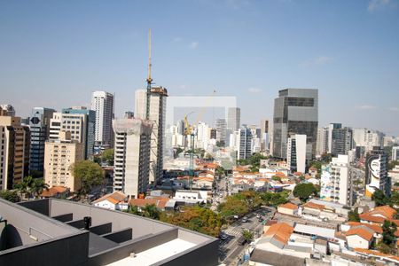 Vista da Sala de kitnet/studio para alugar com 1 quarto, 24m² em Pinheiros, São Paulo