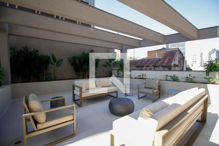 Studio para alugar com 24m², 1 quarto e sem vaga Studio para alugar com 24m², 1 quarto e sem vagaÁrea Comum - Piscina