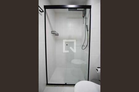 Studio para alugar com 24m², 1 quarto e sem vaga Studio para alugar com 24m², 1 quarto e sem vagaBanheiro da Suíte