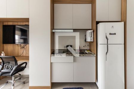 Studio para alugar com 23m², 1 quarto e sem vaga Studio para alugar com 23m², 1 quarto e sem vagaCozinha