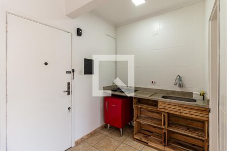 Studio para alugar com 25m², 1 quarto e sem vagaCozinha