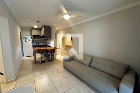 Sala de apartamento para alugar com 1 quarto, 43m² em Jardim Botânico, Ribeirão Preto