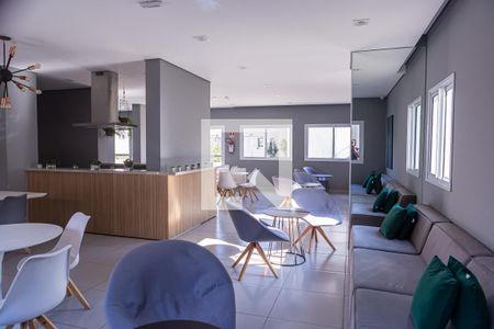 Apartamento para alugar com 34m², 2 quartos e sem vagaÁrea comum - Salão de festas