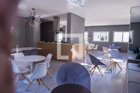 Apartamento para alugar com 34m², 2 quartos e sem vagaÁrea comum - Salão de festas