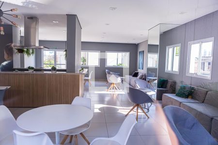 Apartamento para alugar com 34m², 2 quartos e sem vagaÁrea comum - Salão de festas