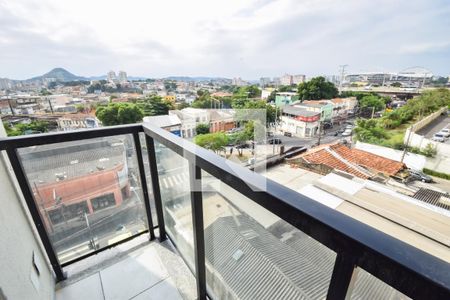 Varanda da Sala de apartamento à venda com 1 quarto, 35m² em Encantado, Rio de Janeiro