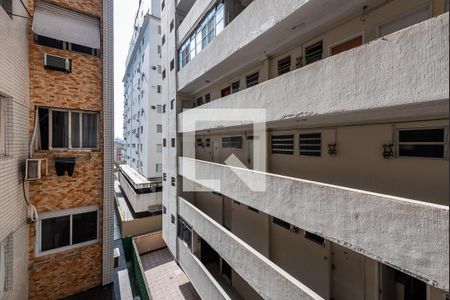 Vista de apartamento para alugar com 1 quarto, 60m² em Embaré, Santos