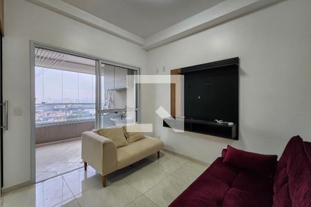 Sala de apartamento para alugar com 1 quarto, 36m² em Jardim do Mar, São Bernardo do Campo