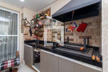 Varanda gourmet de apartamento à venda com 2 quartos, 92m² em Santana, São Paulo