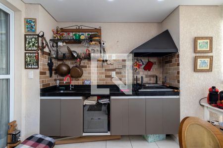 Varanda gourmet de apartamento à venda com 2 quartos, 92m² em Santana, São Paulo
