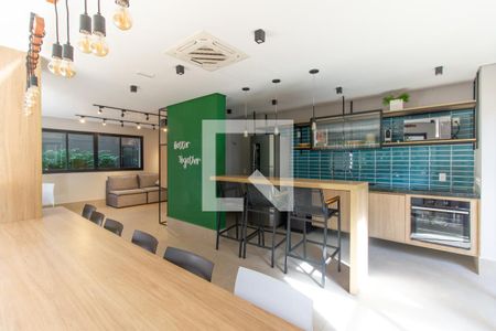 Apartamento para alugar com 27m², 1 quarto e sem vagaÁrea comum - Salão de festas