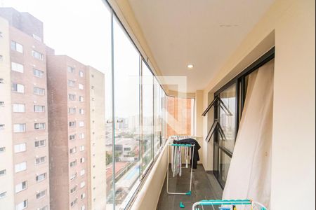 Varanda da Sala de apartamento para alugar com 3 quartos, 227m² em Jardim Bela Vista, Santo André