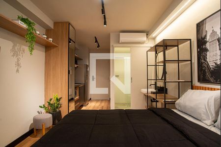 Sala/Quarto de kitnet/studio para alugar com 1 quarto, 22m² em Bela Vista, São Paulo