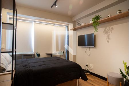 Sala/Quarto de kitnet/studio para alugar com 1 quarto, 22m² em Bela Vista, São Paulo