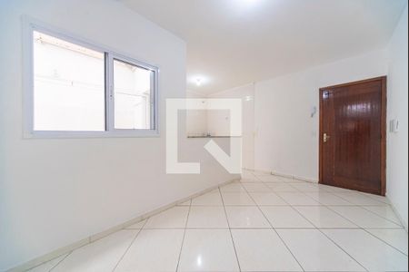 Sala de apartamento à venda com 2 quartos, 61m² em Vila Alzira, Santo André