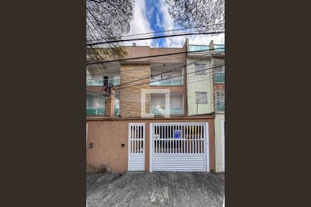 Fachada de apartamento à venda com 2 quartos, 61m² em Vila Alzira, Santo André