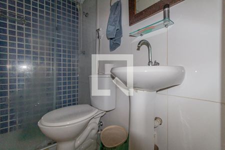 Banheiro  de apartamento à venda com 2 quartos, 43m² em Vila Ré, São Paulo